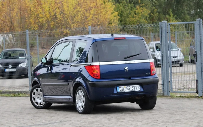 Peugeot 1007 cena 9900 przebieg: 123000, rok produkcji 2006 z Jędrzejów małe 407